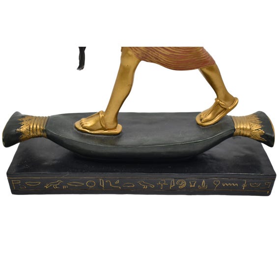 アンティーク エジプトファラオ ツタンカーメン 等身大（125cm） 真鍮製立像 古代エジプトのファラオ ツタンカーメン王 黄金の仮面 胸像 彫像 彫刻