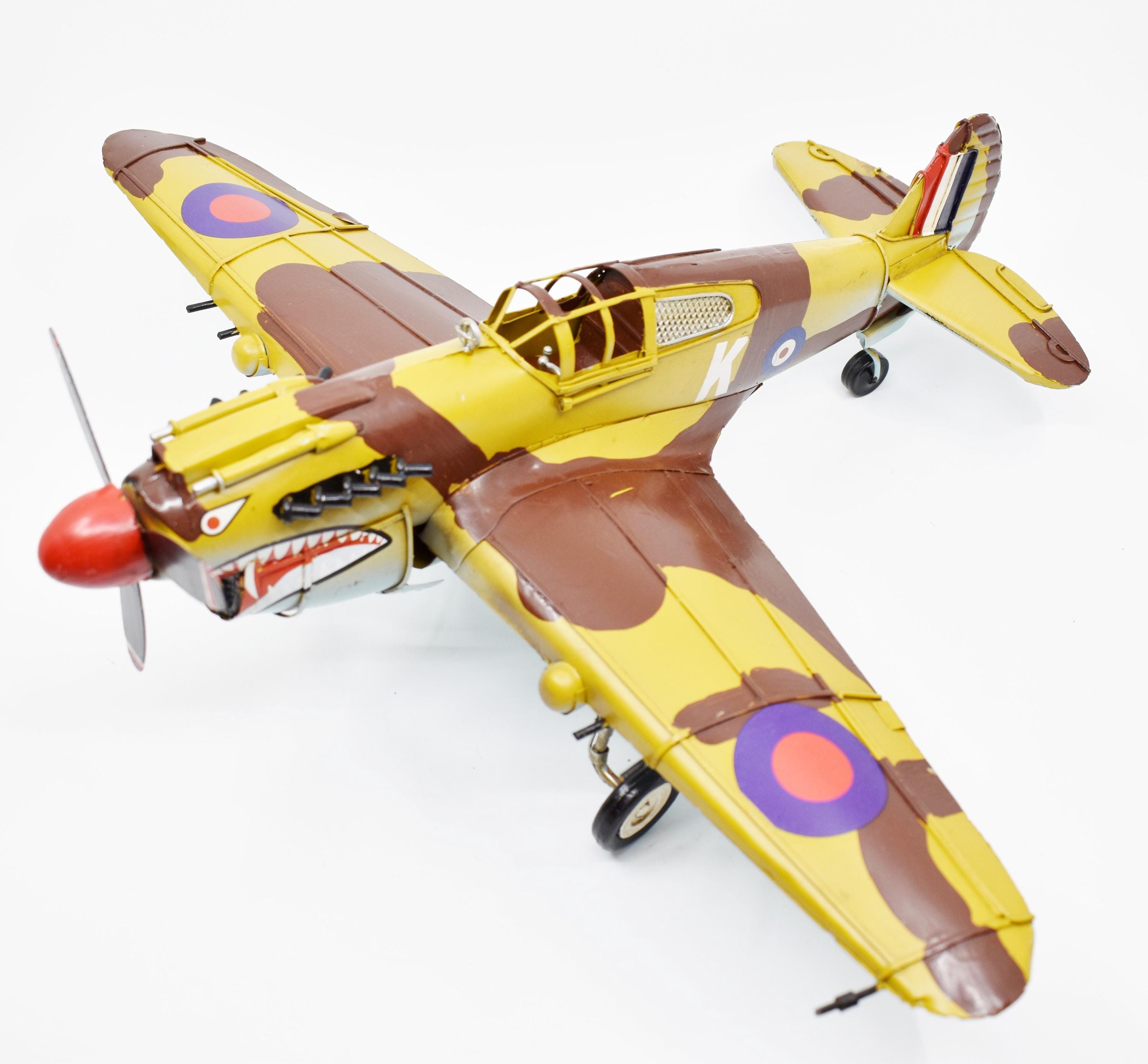 Diecast Curtiss P-40 Warhawk Model: WWII Flying Tiger Airplane - Etsy