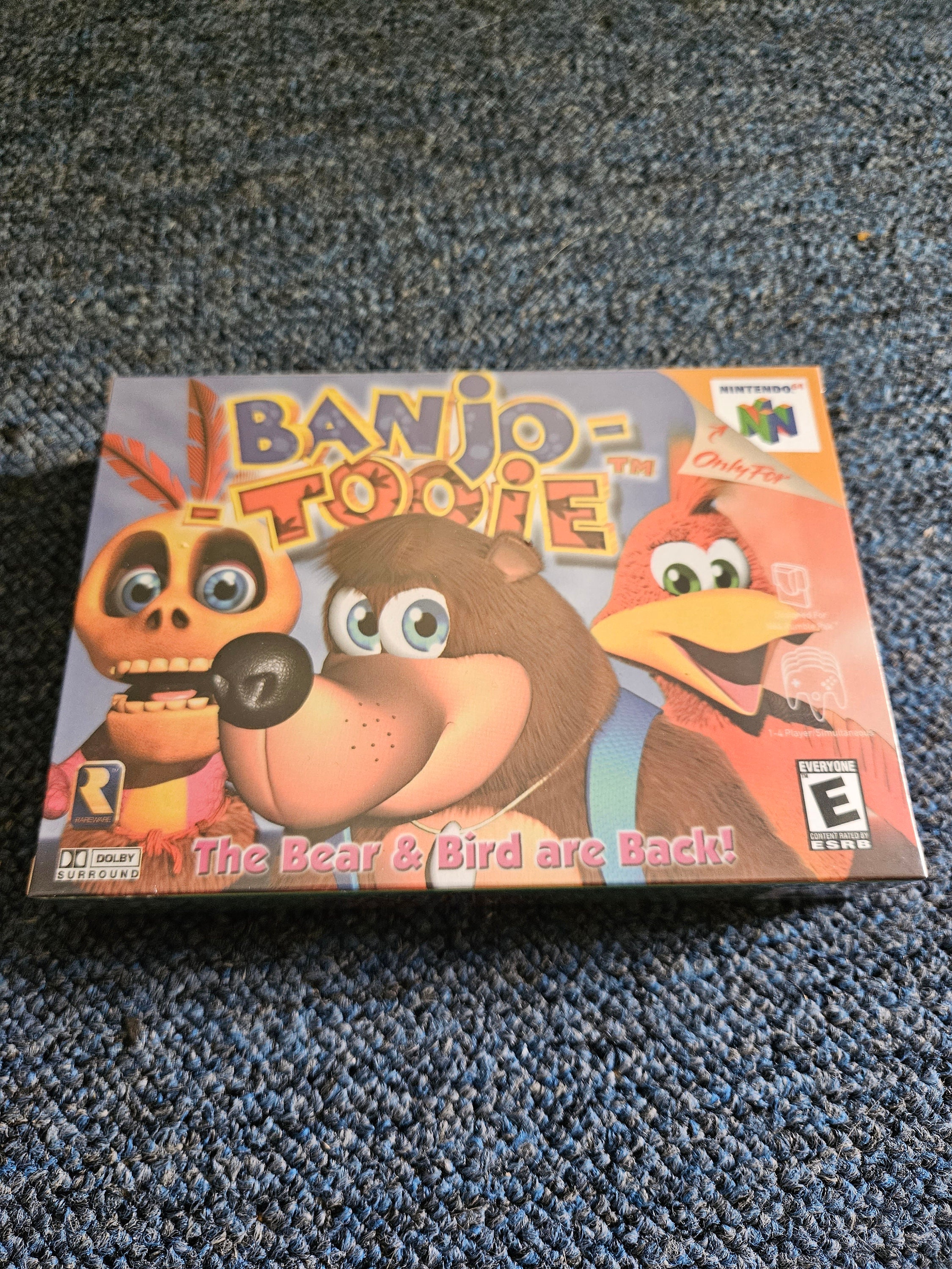 N64 Box & Tray Banjo Kazooie 2 Banjo Tooie NO GAME Included -  Denmark