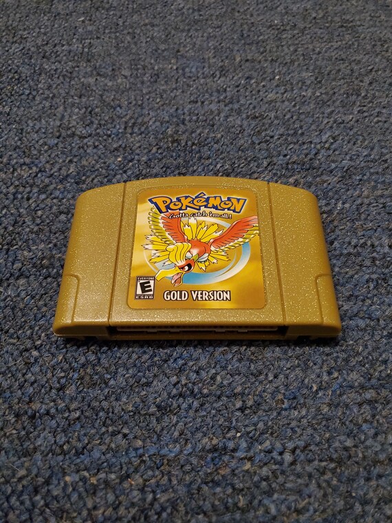 Pokemon Games for Nintendo 64 Red Blue Crystal Silver Green Yellow