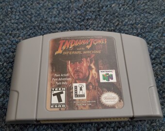 Indiana Jones and the Infernal Machine for Nintendo 64!