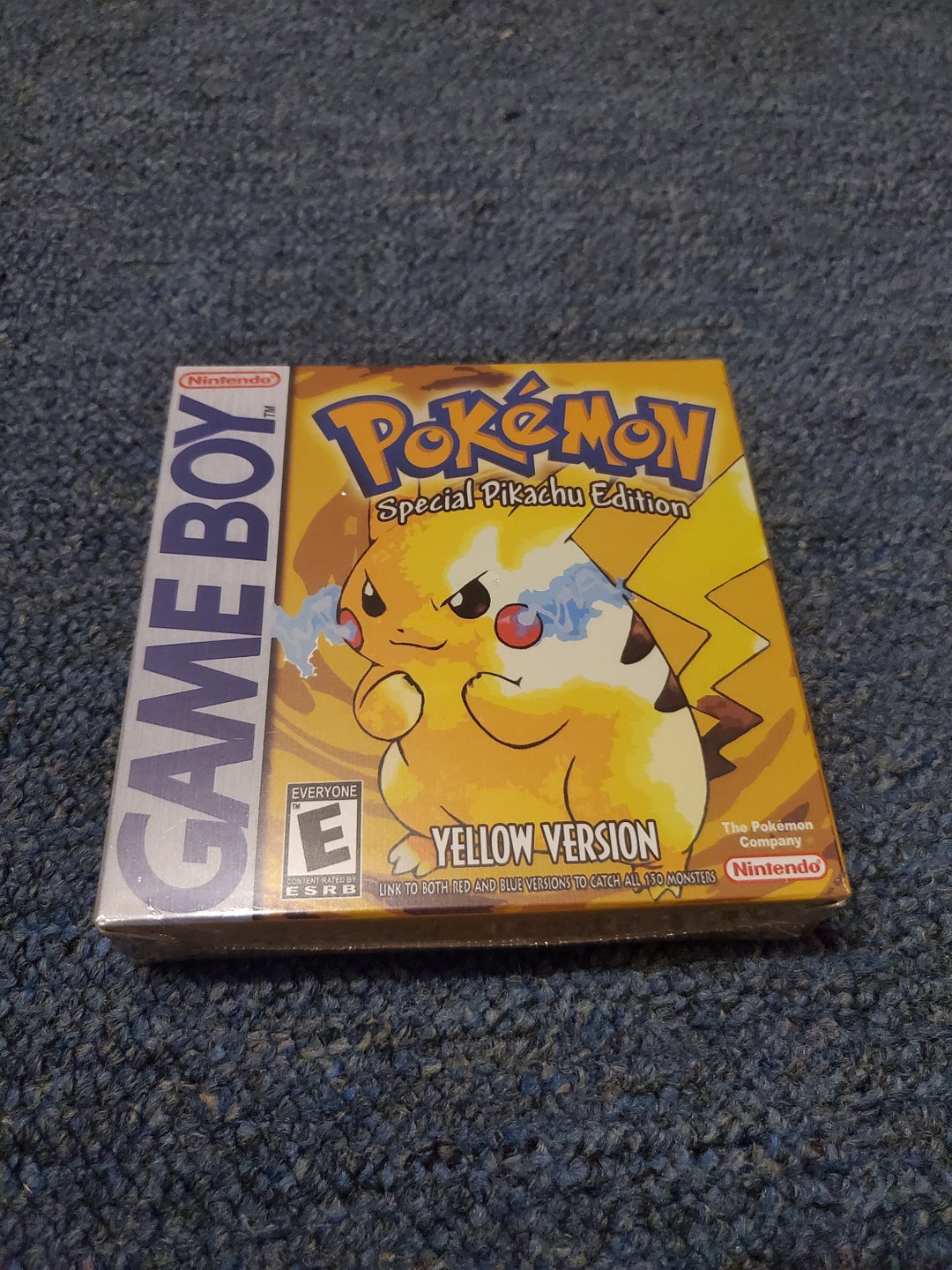 Pokemon Yellow for Gameboy Color Etsy