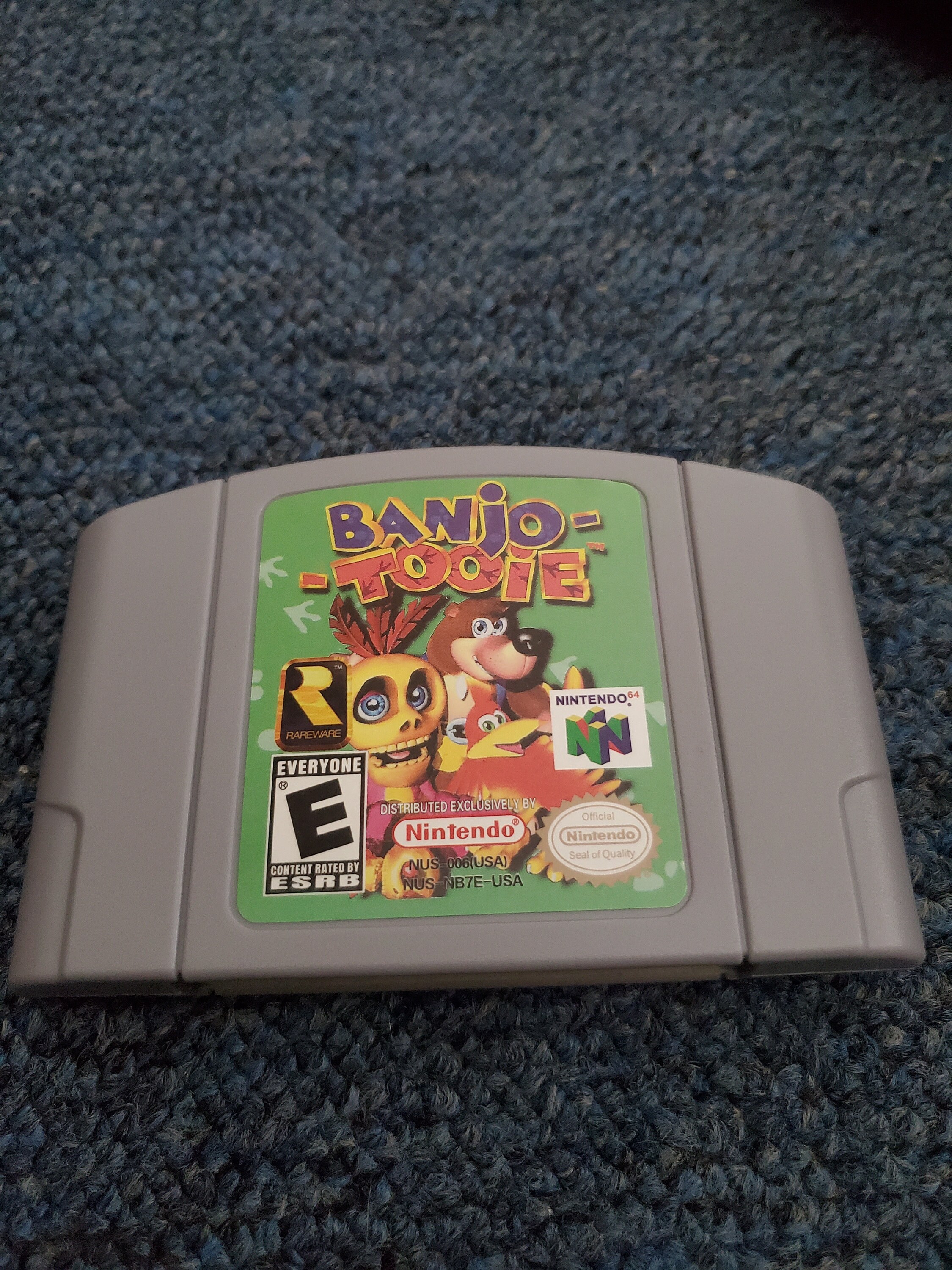 1998 Japanese Complete Boxed Banjo Kazooie Nintendo 64 N64 Tested