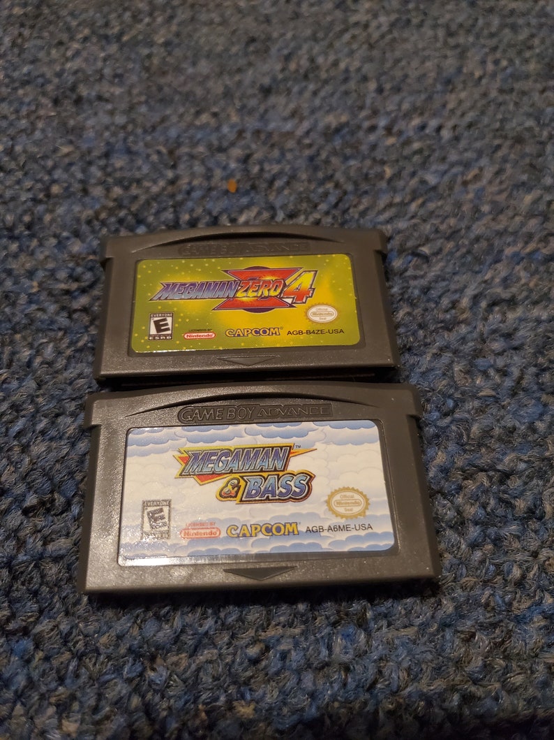 Megaman Games For Gameboy Advance Etsy
