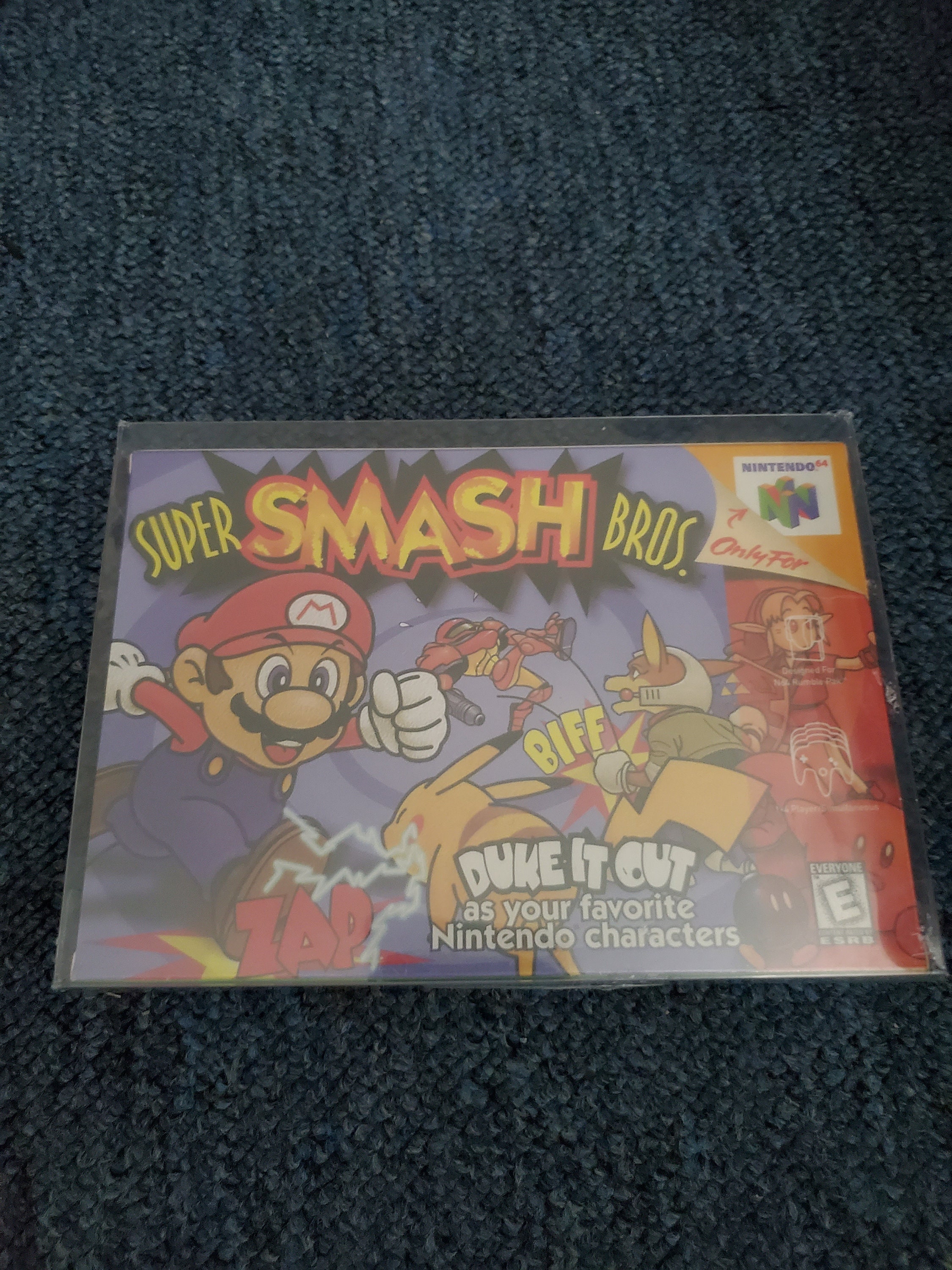 Dairantou Super Smash Bros / Mario Kart 64 (2 Japanese N64 Games)US  Seller**