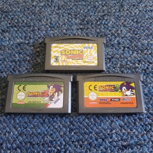 Sonic Advance 3 NTSC Gameboy Advance GBA En 