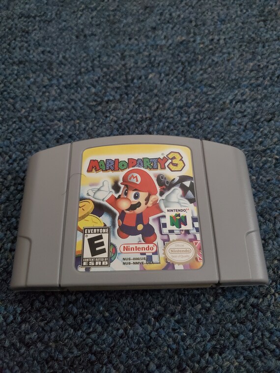 Mario Party 1 2 3 for Nintendo 64 Etsy