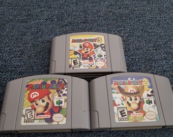 Mario Party 1,2,3 for Nintendo 64!