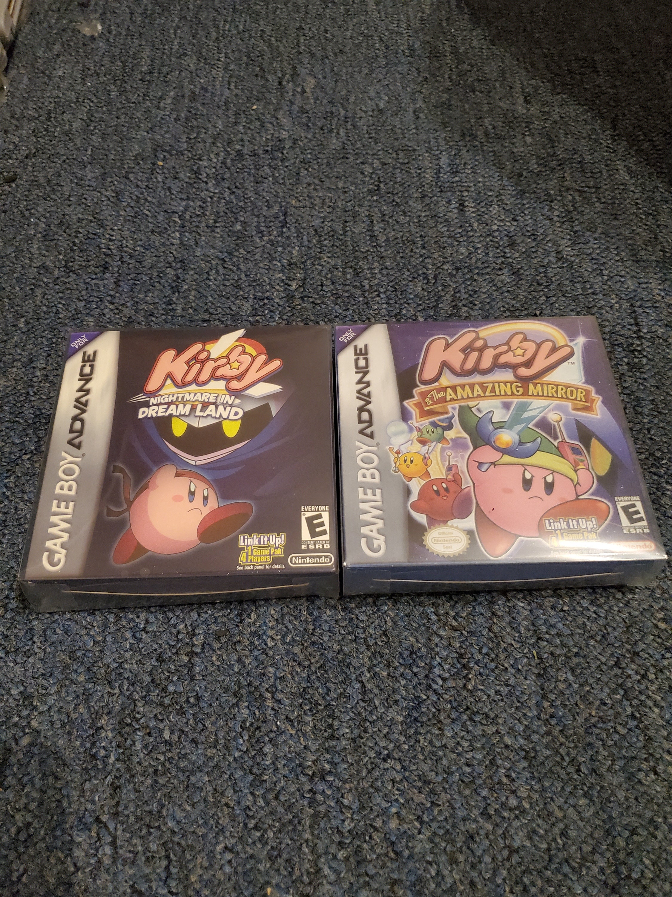 Kirby: Nightmare in Dream Land, Game Boy Advance, Games