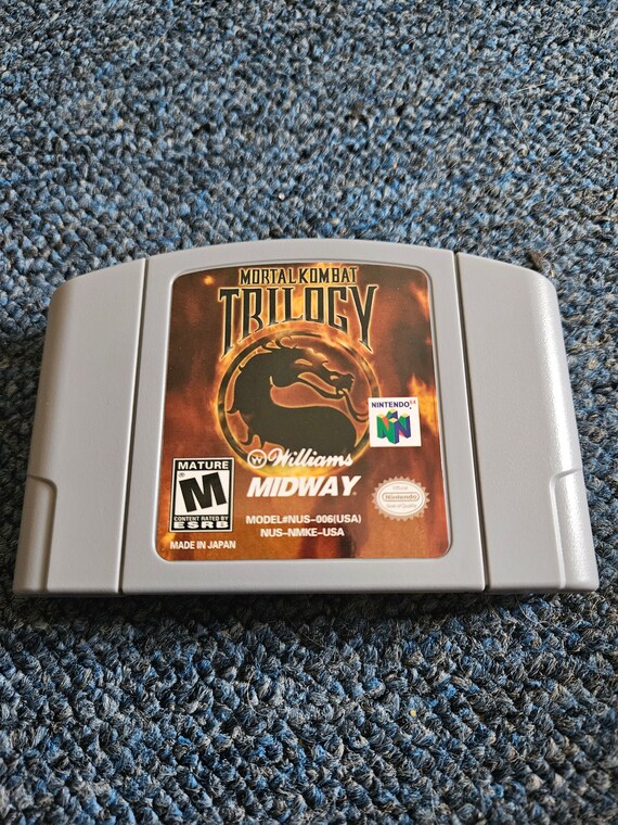 Mortal Kombat Trilogy for Nintendo 64 Etsy
