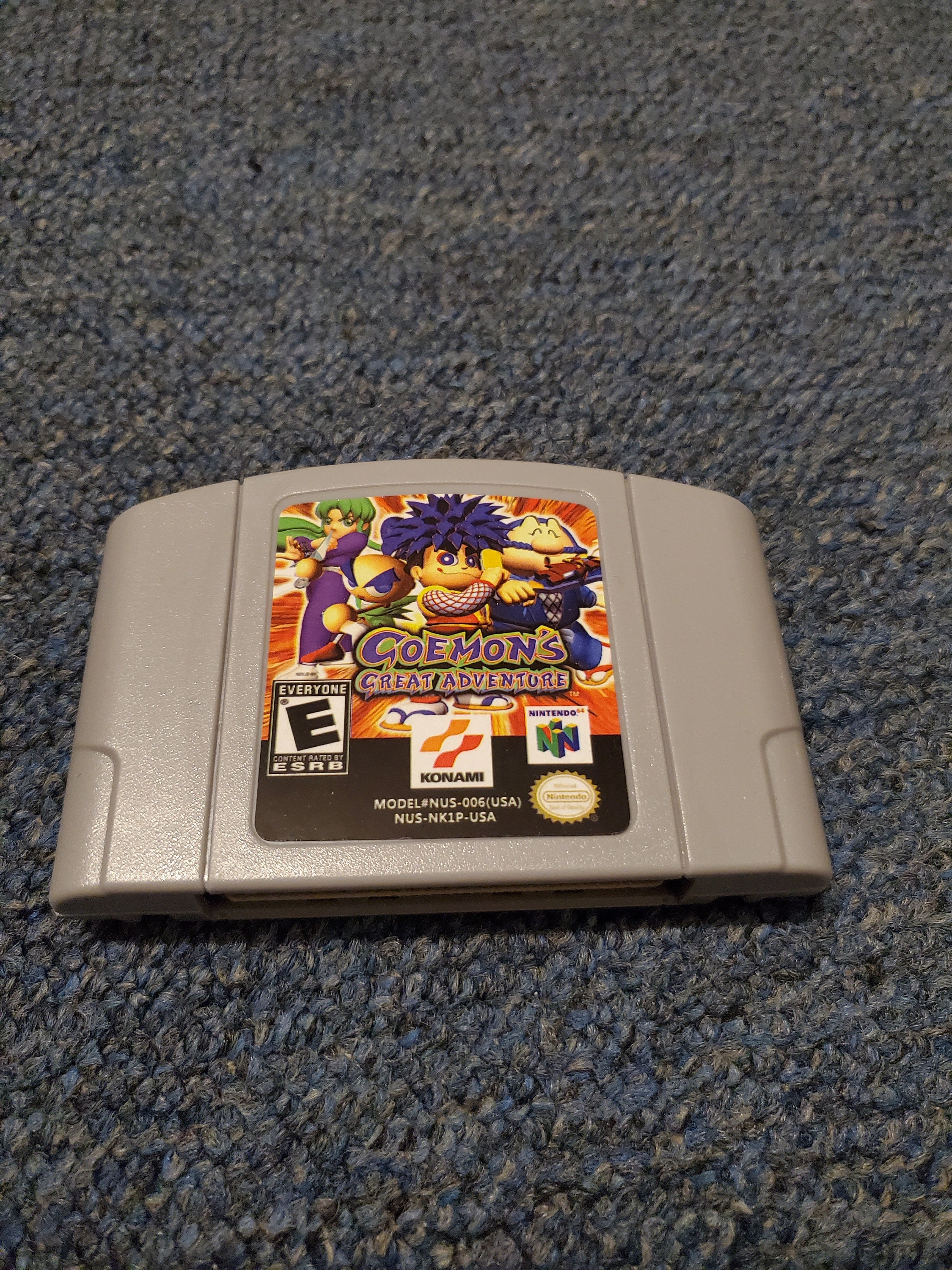 Konami nintendo 2024 64 games