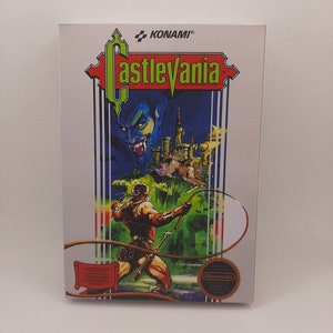 NES CastleVania - Solo copertina della scatola