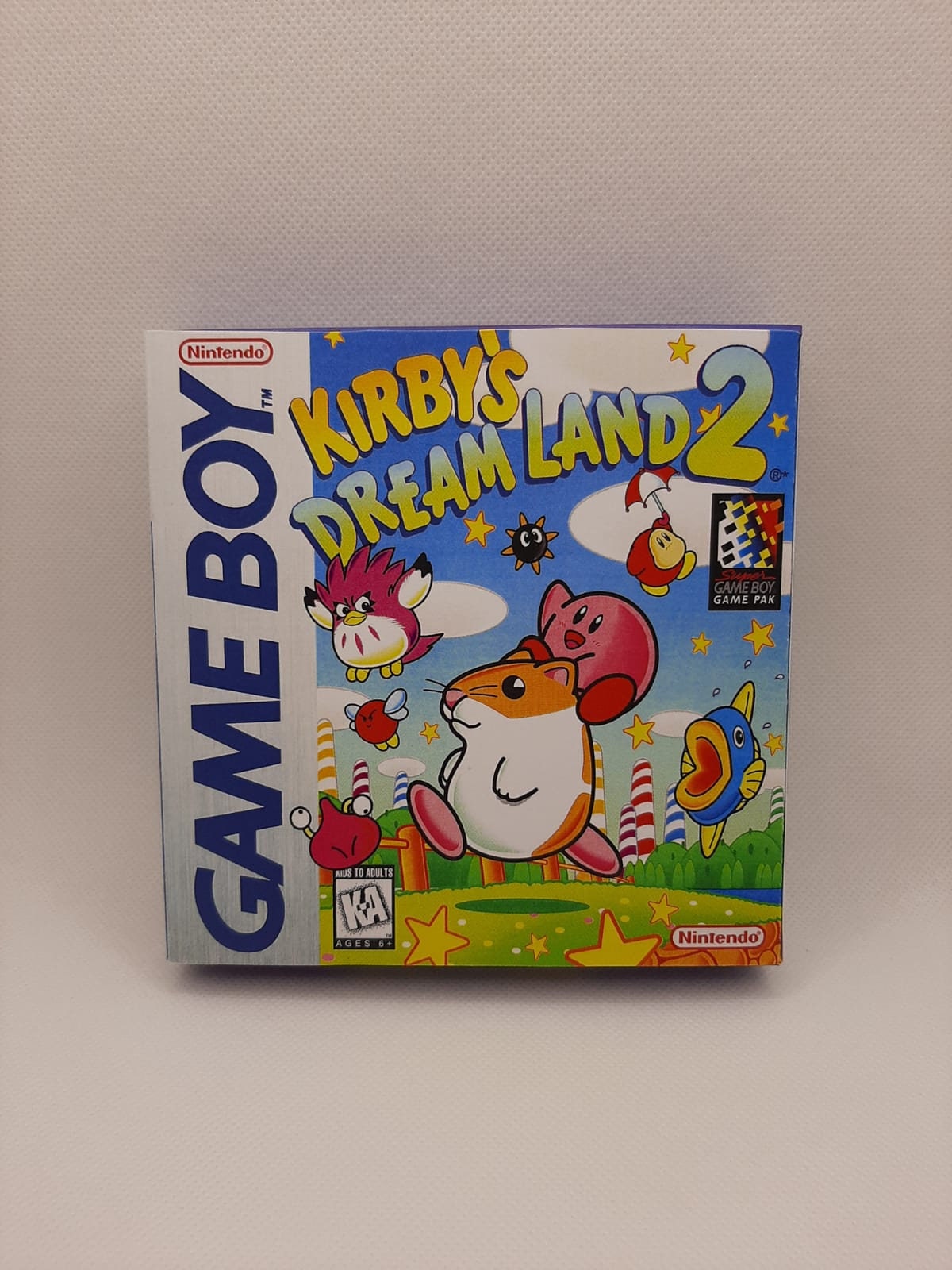 Verslaafde Adolescent Torrent GAME BOY Kirby's Dream Land 2 Box Cover Only - Etsy