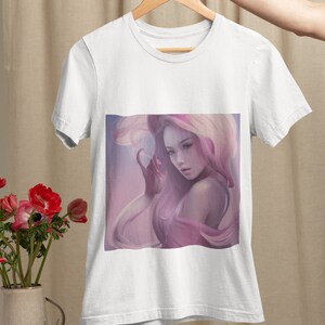 AI Art Unisex T-Shirt | AI generated shirt | Graphic shirt | art tee | digital shirt | Young Asian Idol | Anime Art