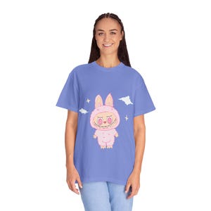 Labubu Keychain Character Unisex T-Shirt – Cute Cartoon Design