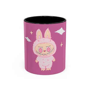 Labubu Keychain Character Mug – Cute Coffee & Tea Cup, 11oz