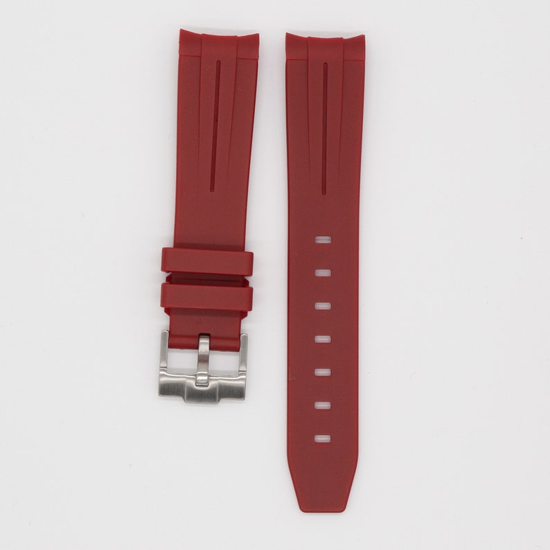 Buy Moonswatch Luxury Bracelet Best for Pluto Red Burgundy Online in India - Etsy