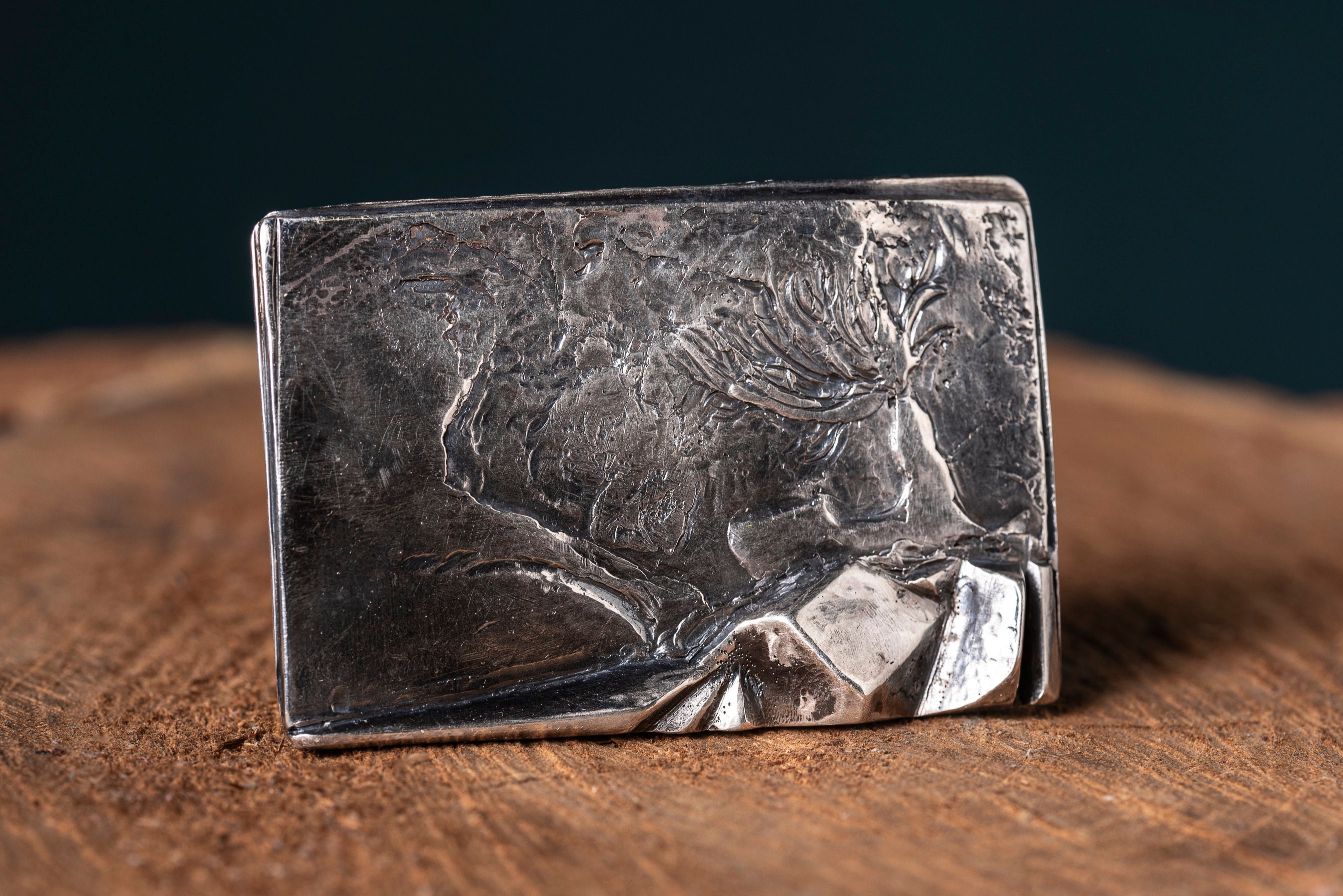 The North Pole Buckle, Bespoke Buckle, One-off Belt Buckle, Sterling ...