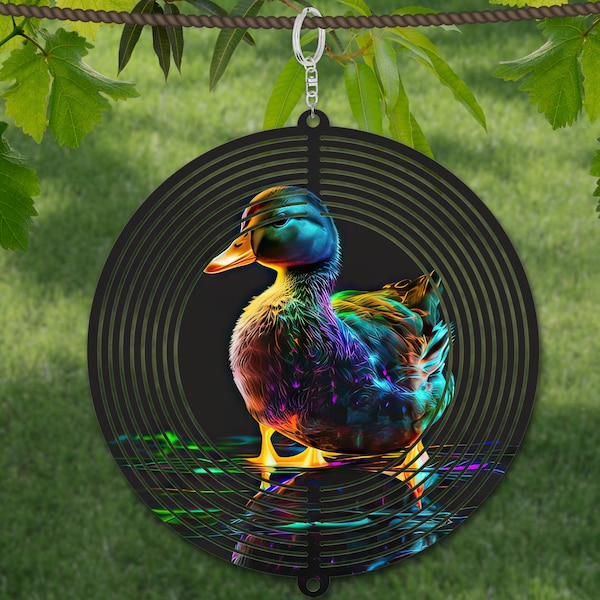 Duck Wind Spinners Etsy