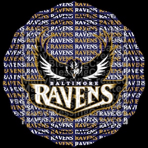 Baltimore Football Wind Spinner Word Wings Open
