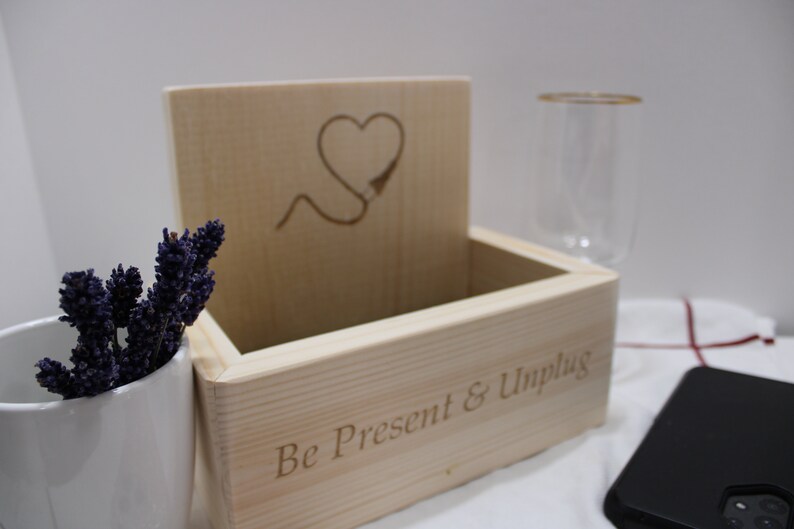 Unplug Cell Phone Drop Box Compact Addition From Hidden Etsy