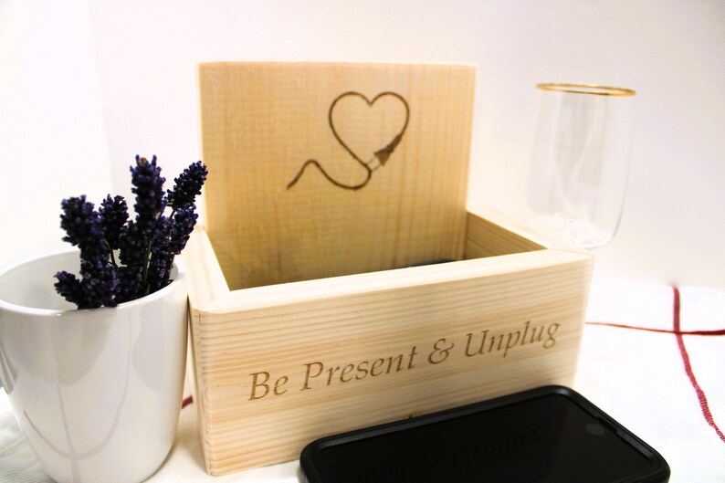 Unplug Cell Phone Drop Box Compact Addition From Hidden Etsy