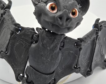 Adorable Vampire Bat Flexi Toy and Decor