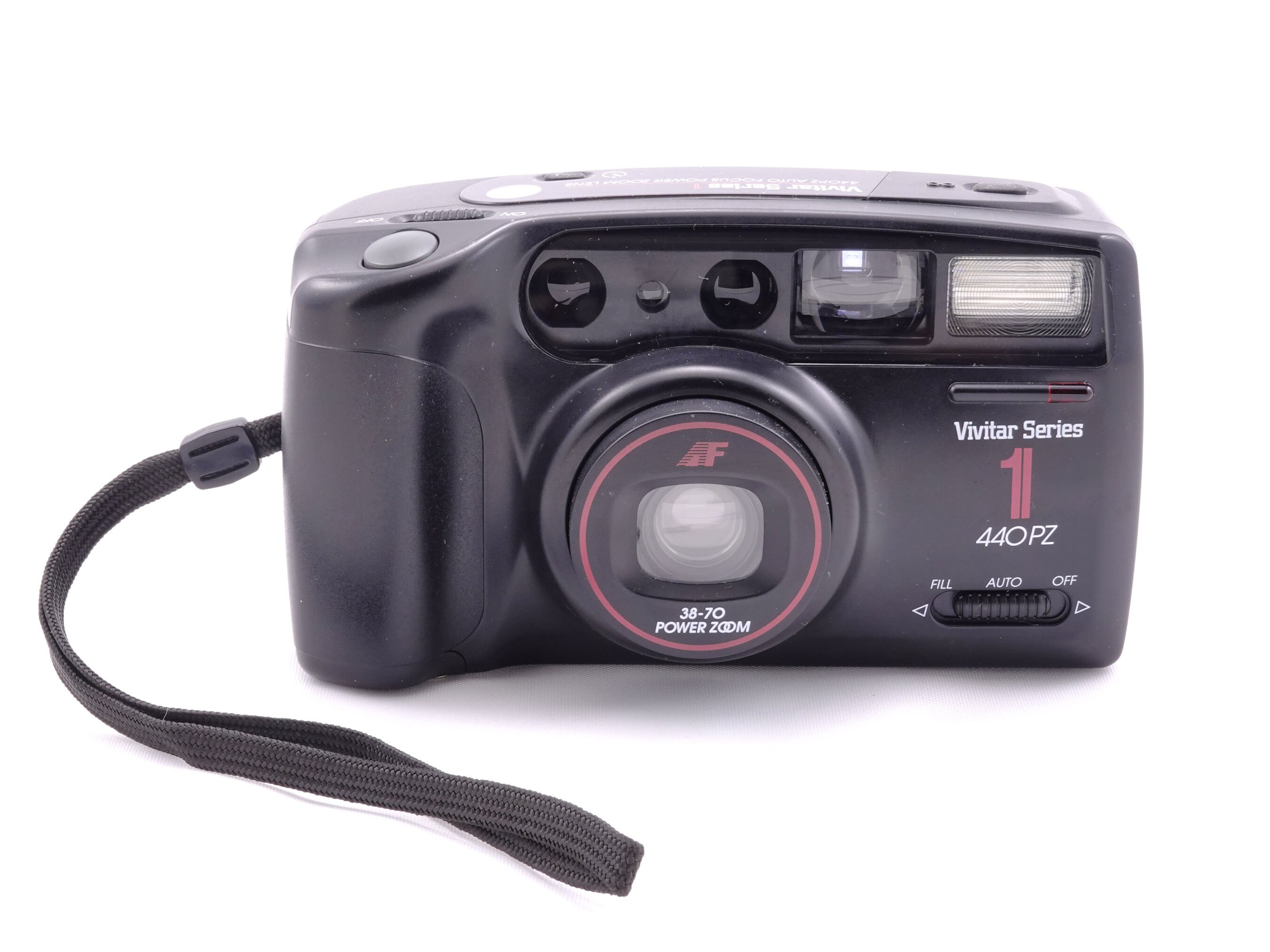 Appareil Photo Argentique Vivitar VP4550 - Compact 35mm Point & Shoot - Testé Fonctionnel