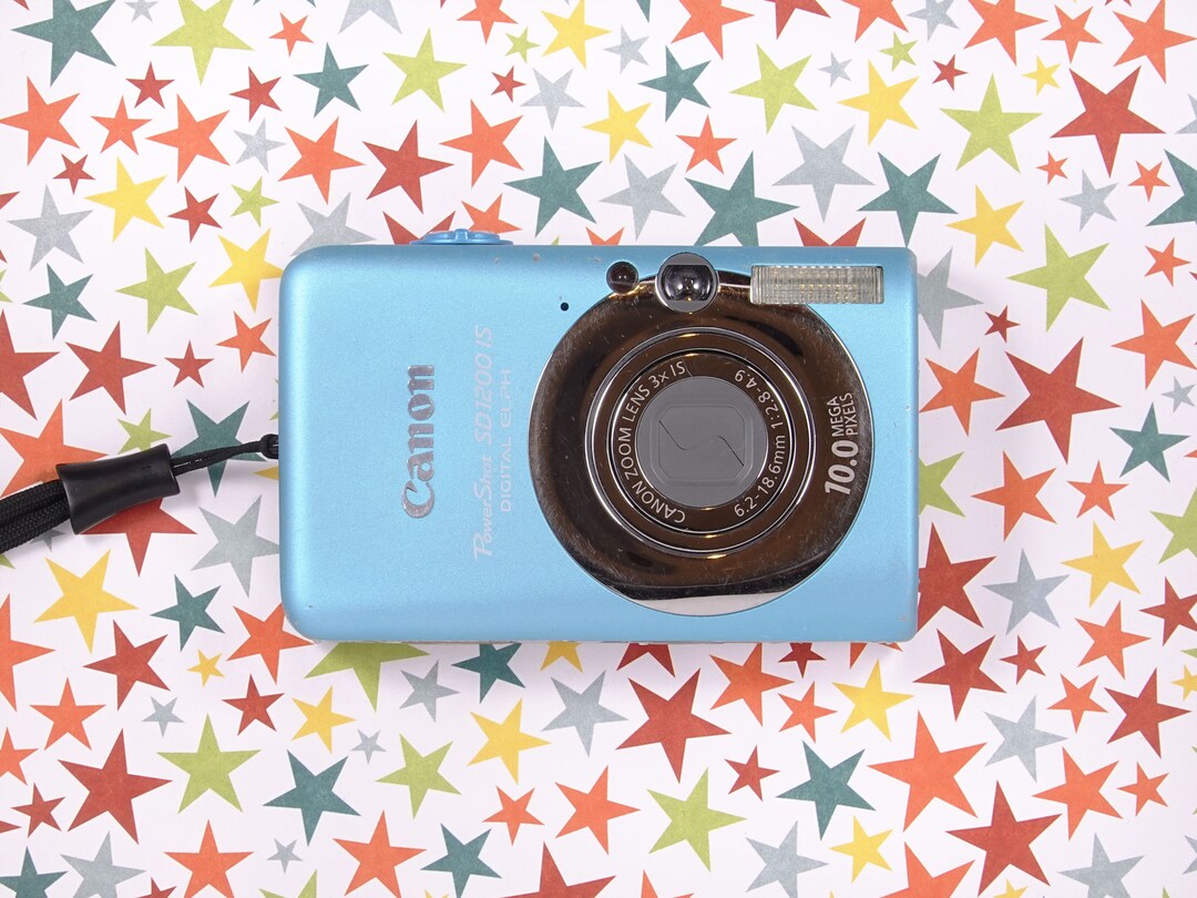 Canon Powershot ELPH SD1200 Vintage Digital Camera Tested Working 2000s