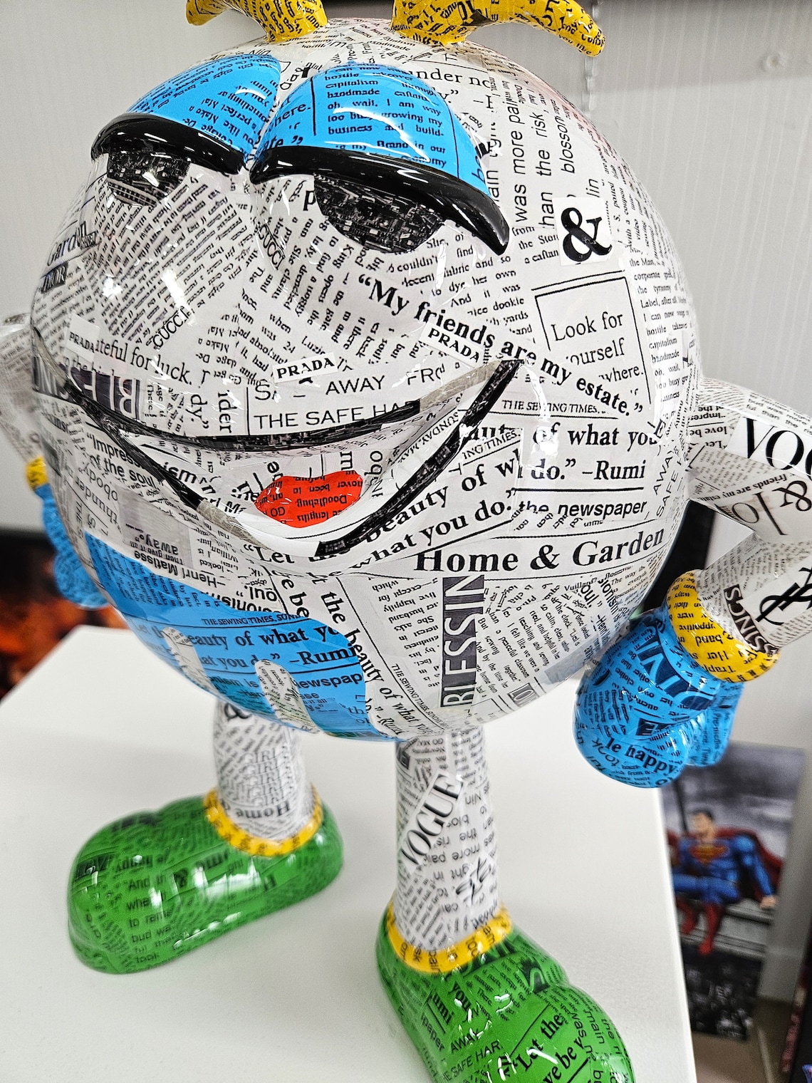 Patryk Konrad - M&M's Vogue resin sculpture - limited edition 