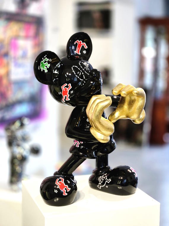 BE@RBRICK Keith Haring Mickey Mouse 400％ BE@RBRICK Keith Haring