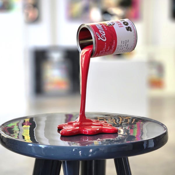 Marilyn Monroe Campbell's Soup Can Sculpture - Limited Edition Pop Art
