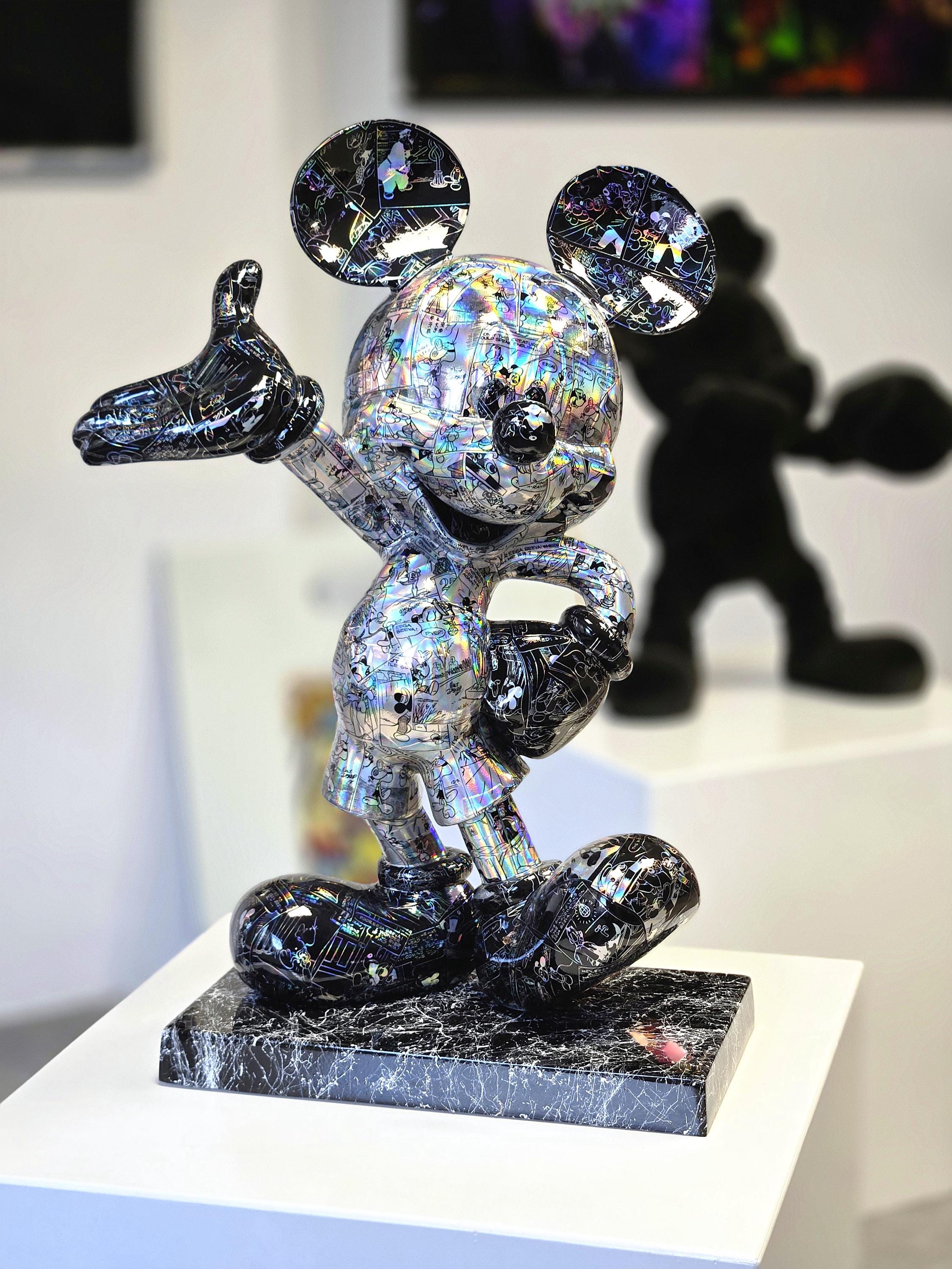 Gold mickey mouse statue - Etsy 日本