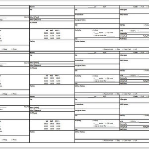 Nursing Brain - Horizontal, 3-6 patients