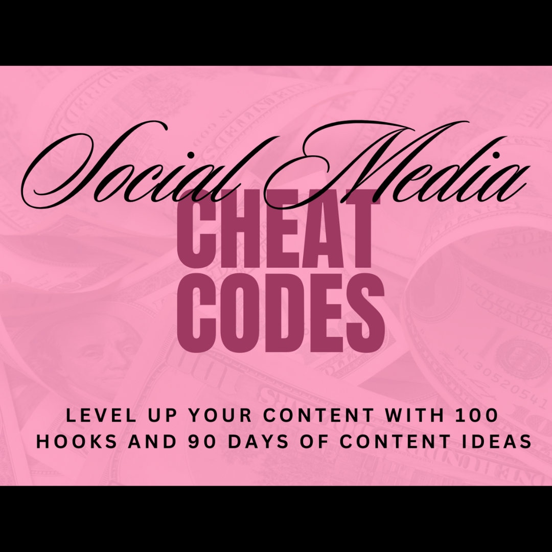 Social Media Cheat Codes E-book - Etsy