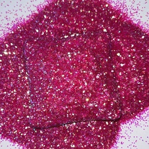 Hot Pink Glitter- Chunky (1/32), Fine (1/64) and Super Fine (1/128)