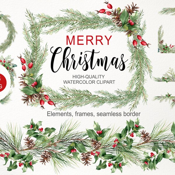 Christmas Greenery - Etsy