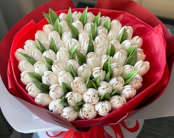 Cours de tulipes comestibles à la guimauve Zefir : recette et technique (tutoriels vidéo)