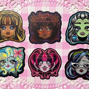 Monster Girls School waterproof Stickers