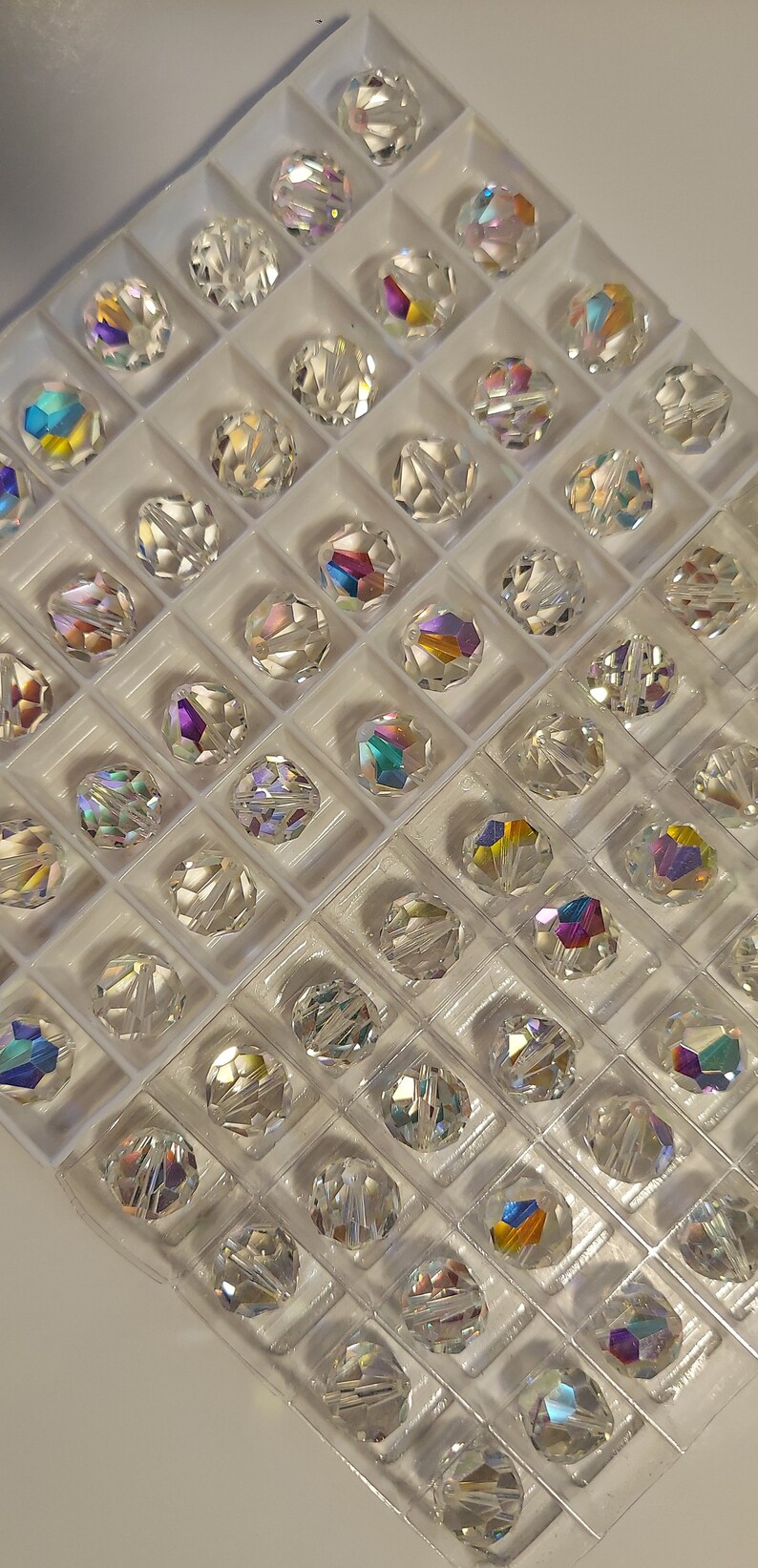 Swarovski Rare Factory Packs X 3 Vintage Royality Glam Crystal Beads