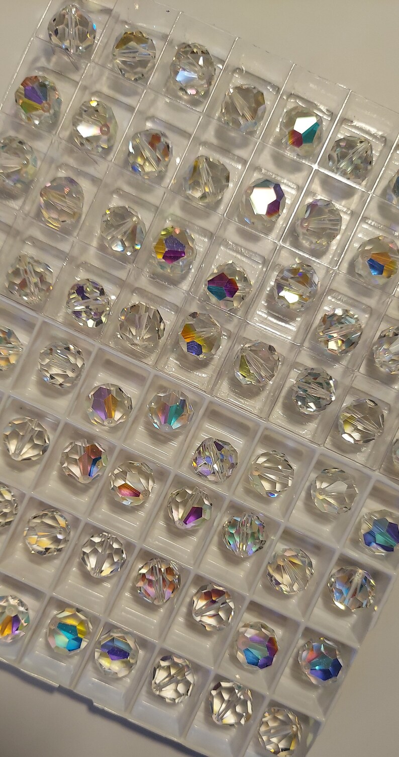 Swarovski Rare Factory Packs X 3 Vintage Royality Glam Crystal Beads