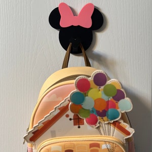 Personalized Minnie Mouse Wall Hook – Custom Disney Room Decor