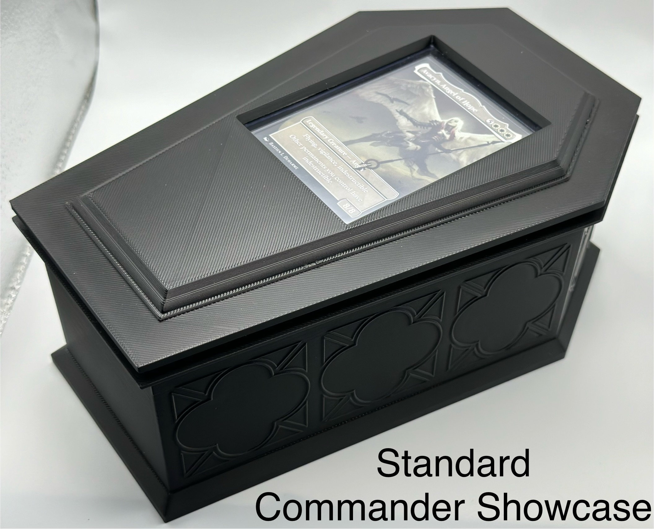 プレミアム棺型デッキボックス – MTG コマンダーケース（カード