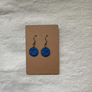handmade polymer clay earrings | handmade original earrings | personalized clay earrings | minimalist earrings | hypoallergenic