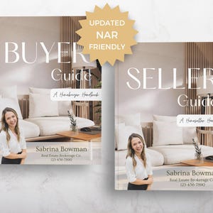 Real Estate Seller Guide & Home Buyer Guide Bundle, NAR Settlement, Real Estate Marketing, Buyer Agent Commission, Listing Presentation