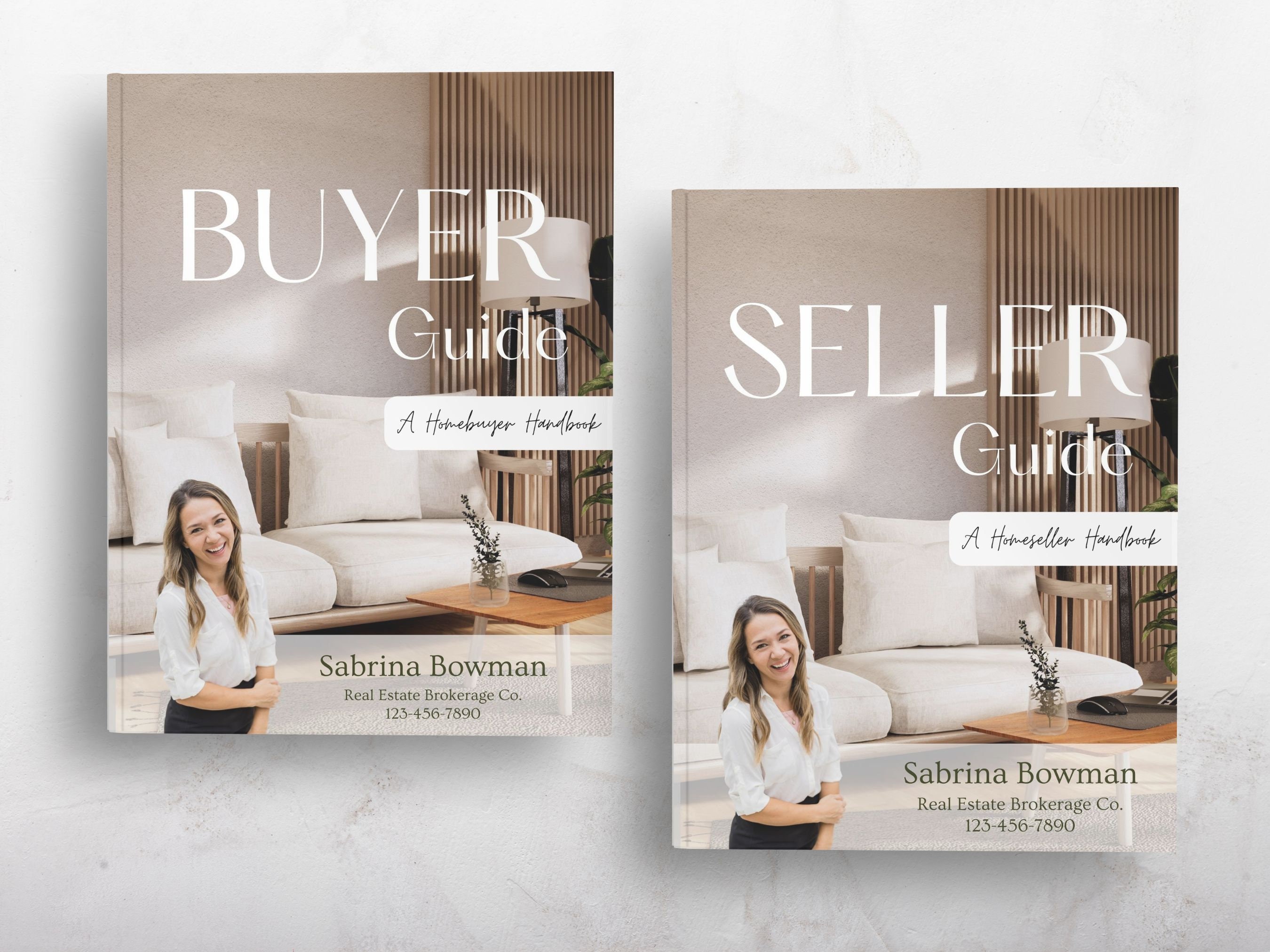Real Estate Listing Presentation, Buyer Presentation and Seller Presentation Template, Printable Home Seller and Home Buyer Guide Template