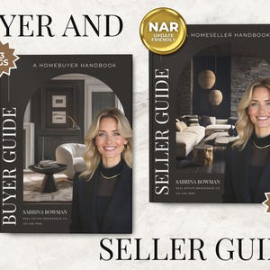 Real Estate Seller Guide & Home Buyer Guide Bundle, NAR Settlement, Real Estate Marketing, Buyer Agent Commission, Listing Presentation