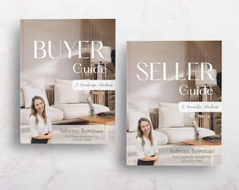Real Estate Listing Presentation, Buyer Presentation and Seller Presentation Template, Printable Home Seller and Home Buyer Guide Template