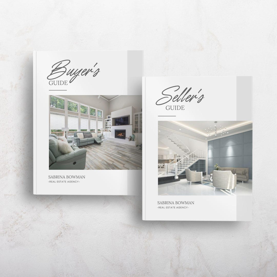 Seller Guide and Buyer Guide Bundle, Listing Presentation for Real ...