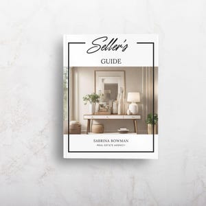 Seller Pre-Listing Presentation, Real Estate Template, Real Estate Marketing, Seller Guide, Canva, Real Estate, Realtor, Pre-Listing Packet